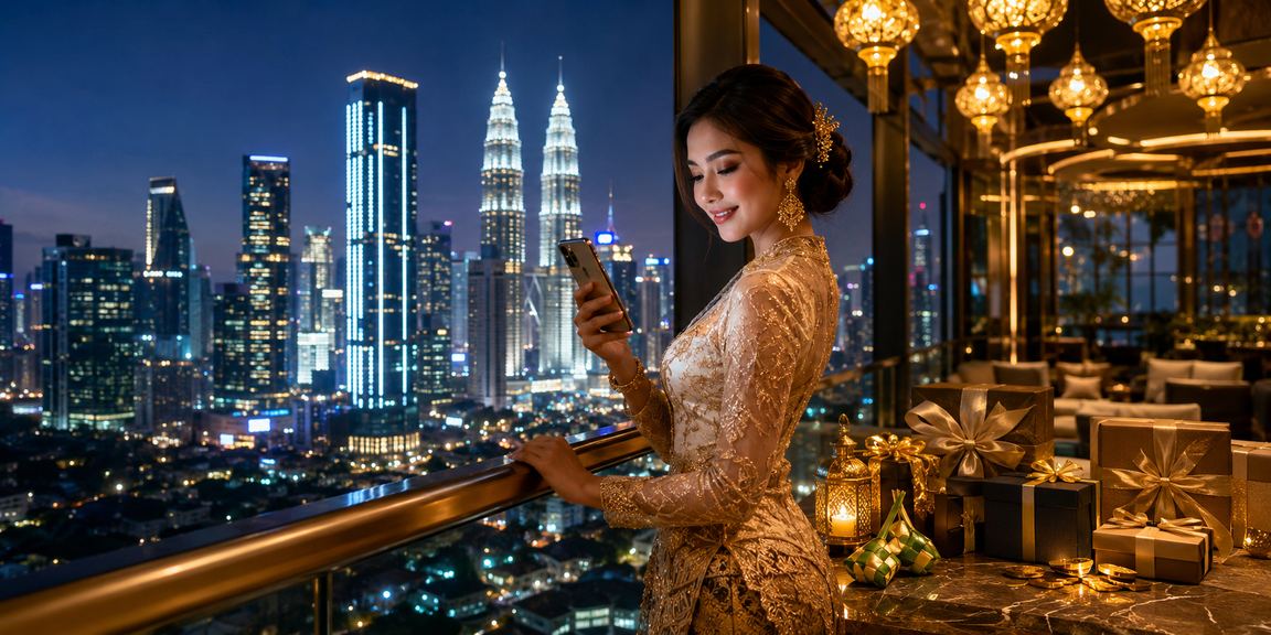 Pengguna Kuala Lumpur melakukan deposit pertama untuk menuntut bonus selamat datang kasino dalam talian